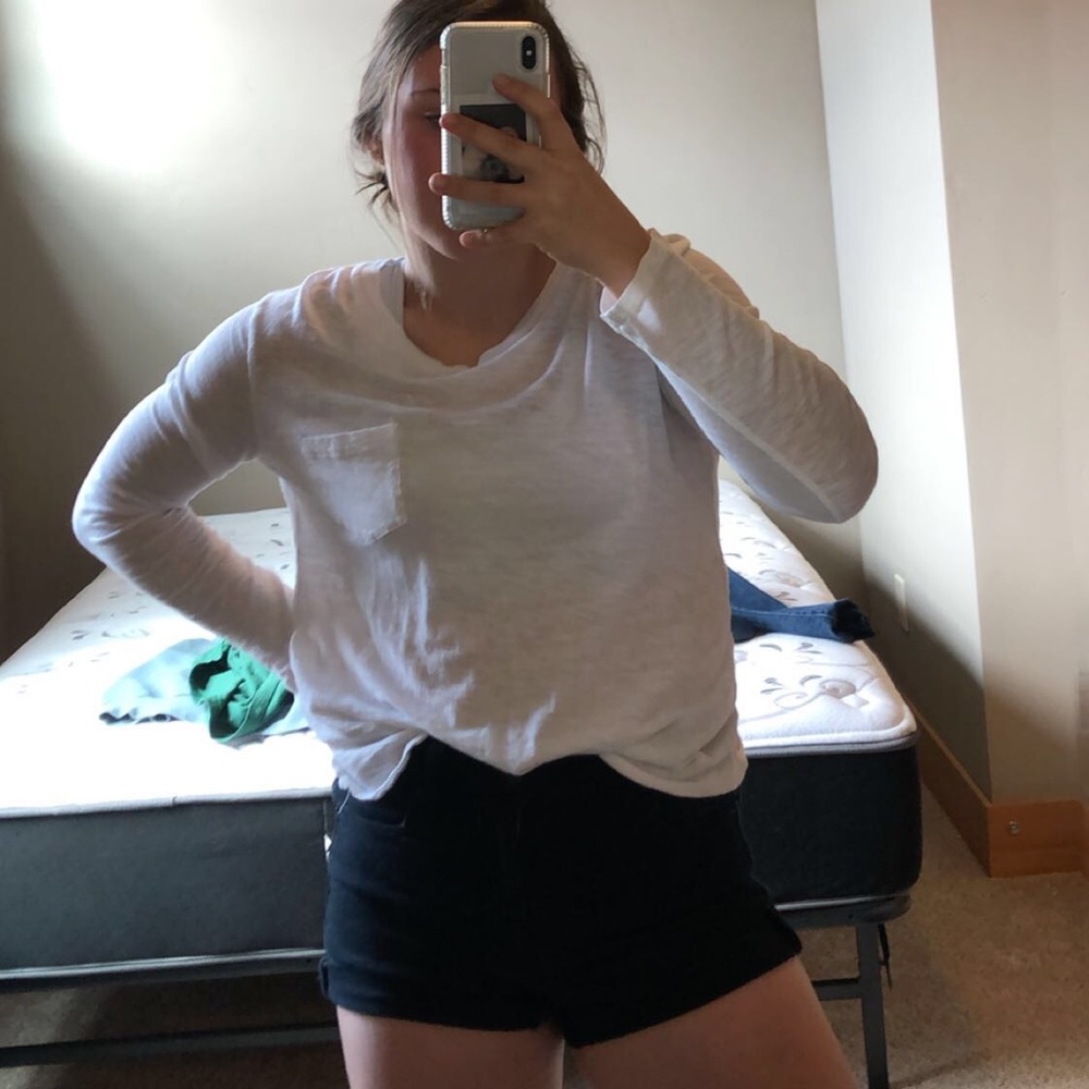 white long sleeve